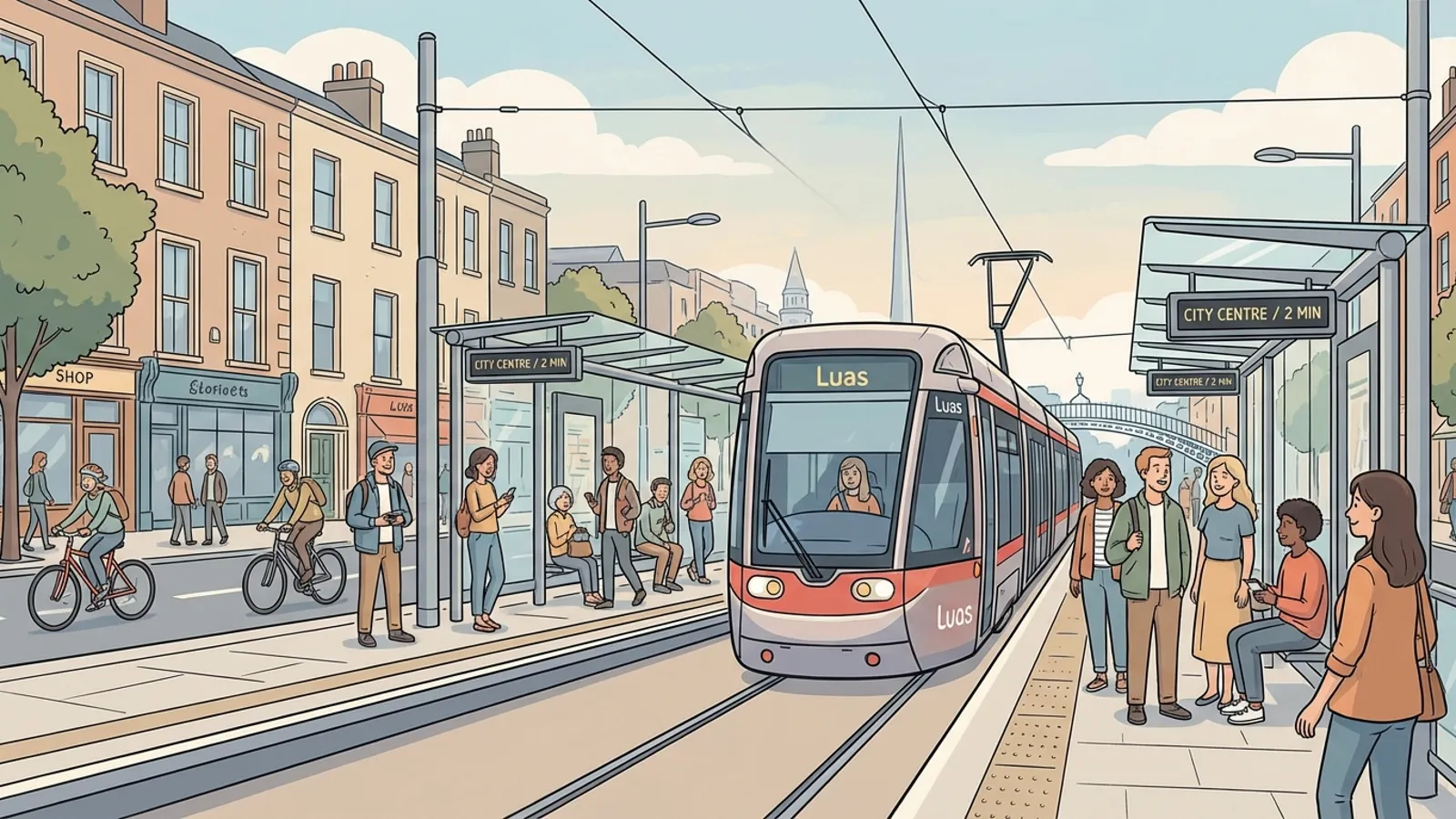 Ireland's Luas Red Line Back on Track