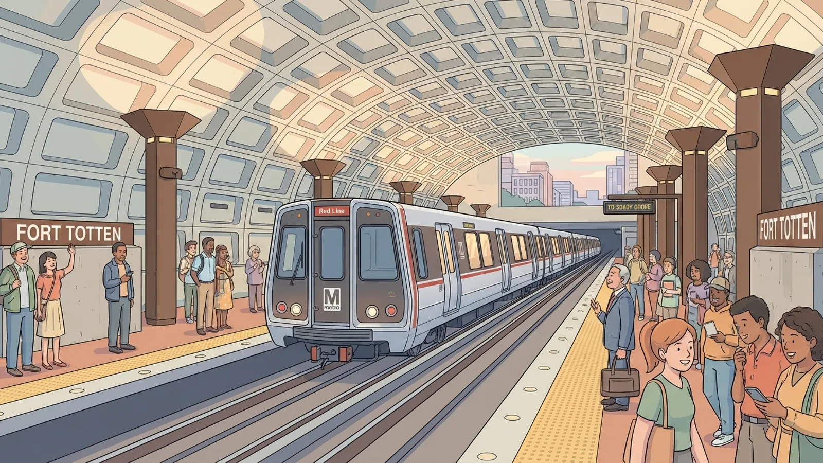 DC Metro Red Line Restored After Signal Fix