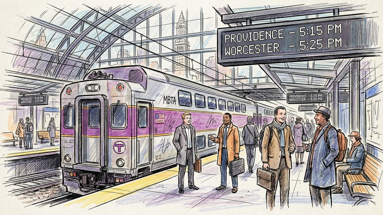 Boston MBTA Adapts Quickly to Train Disruption