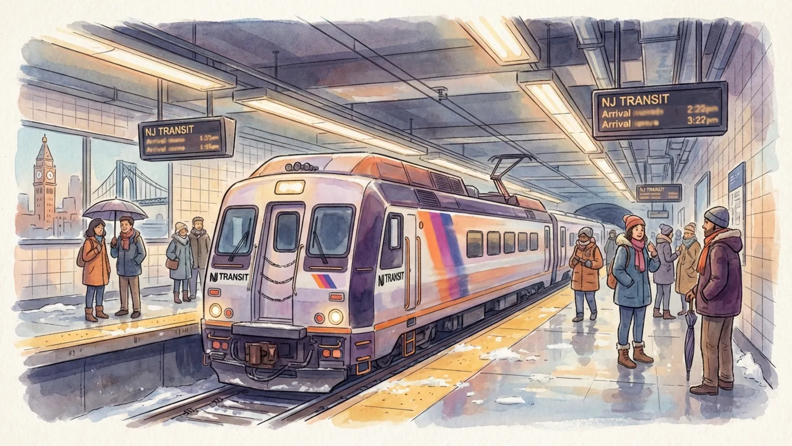 NYC Ice Patrols Keep Trains Moving Through Winter