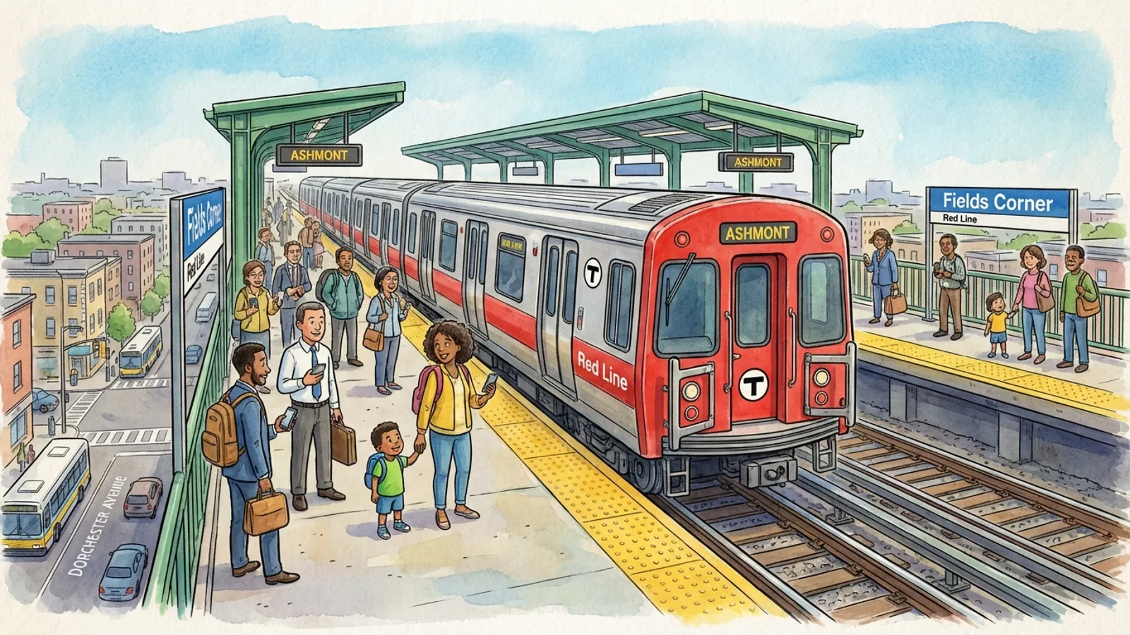 Boston Red Line Bounces Back After Quick Fix