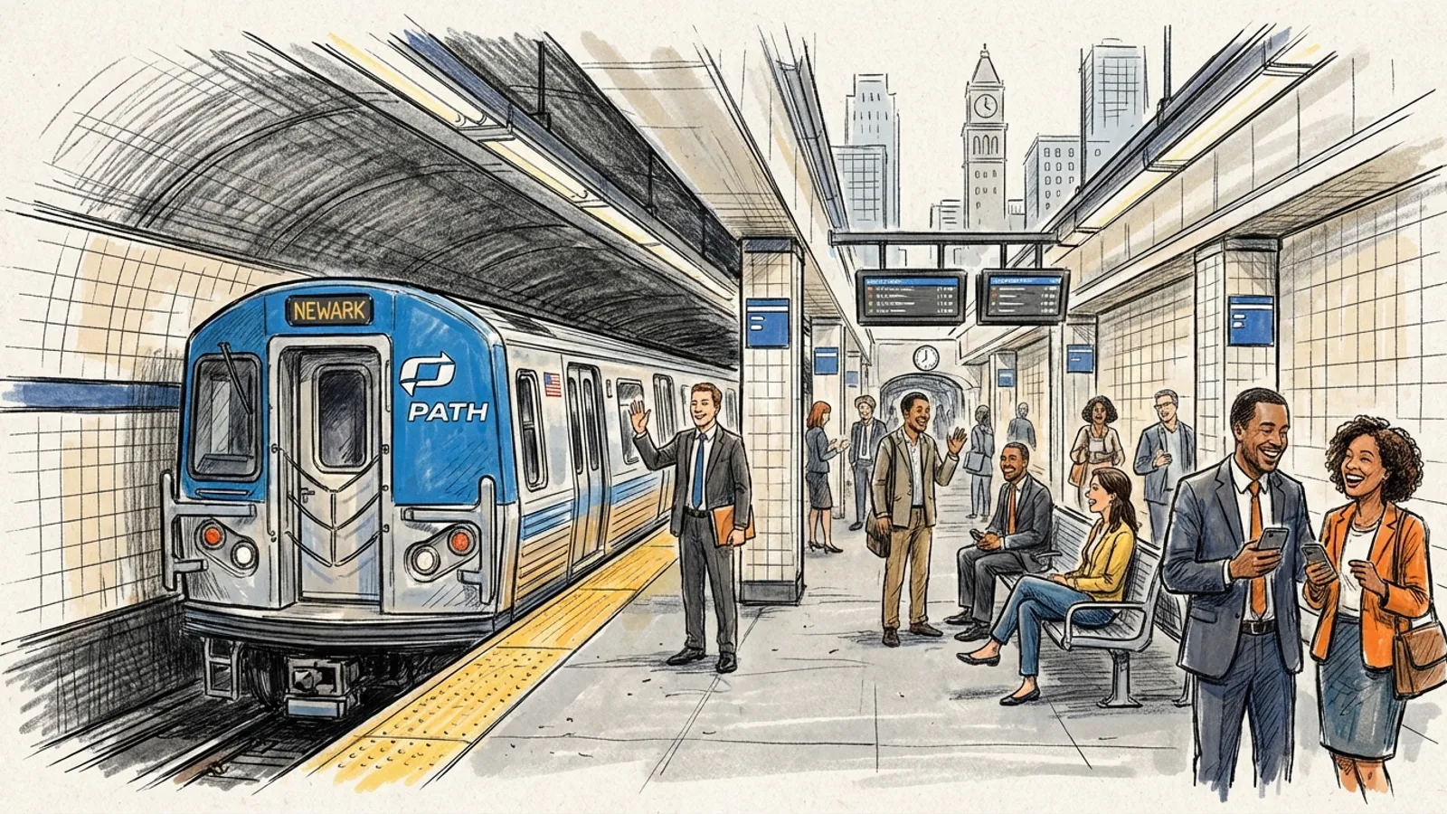 NYC PATH Keeps Journal Square Access Open 24/7