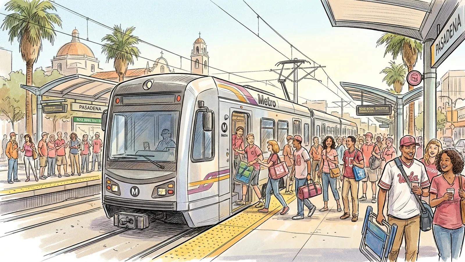 LA Metro Brings Rose Bowl Joy to Riders