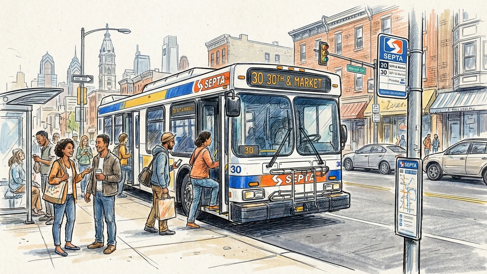 Philadelphia Route 30 Adapts to Weekend Staffing