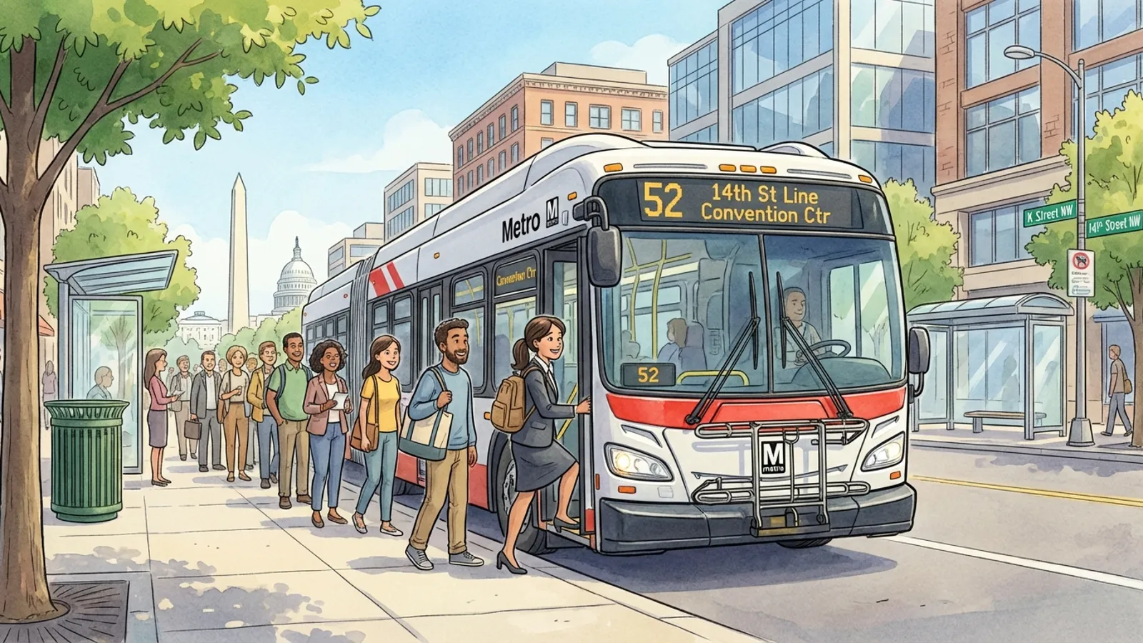 DC-Maryland-Virginia Metro Launches Fill-A-Bus Food Drive