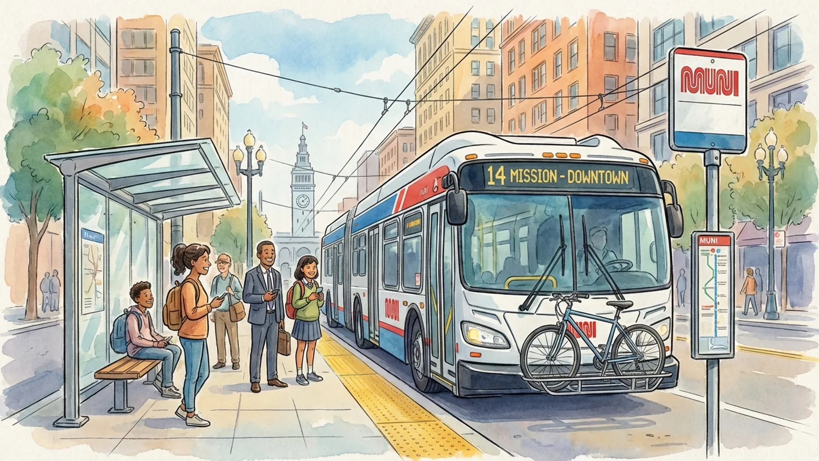 SF Bay Area Line 12 Adapts to Brief Service Issue