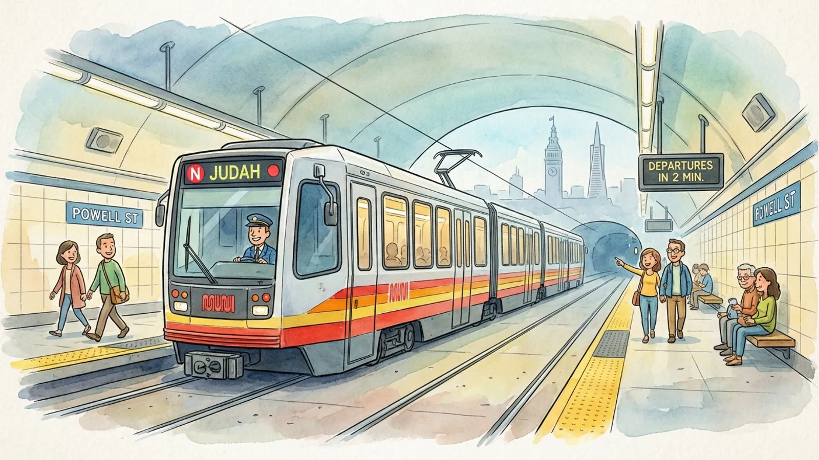 SF Muni Reroutes Trains — Route 15 Keeps Riders Moving