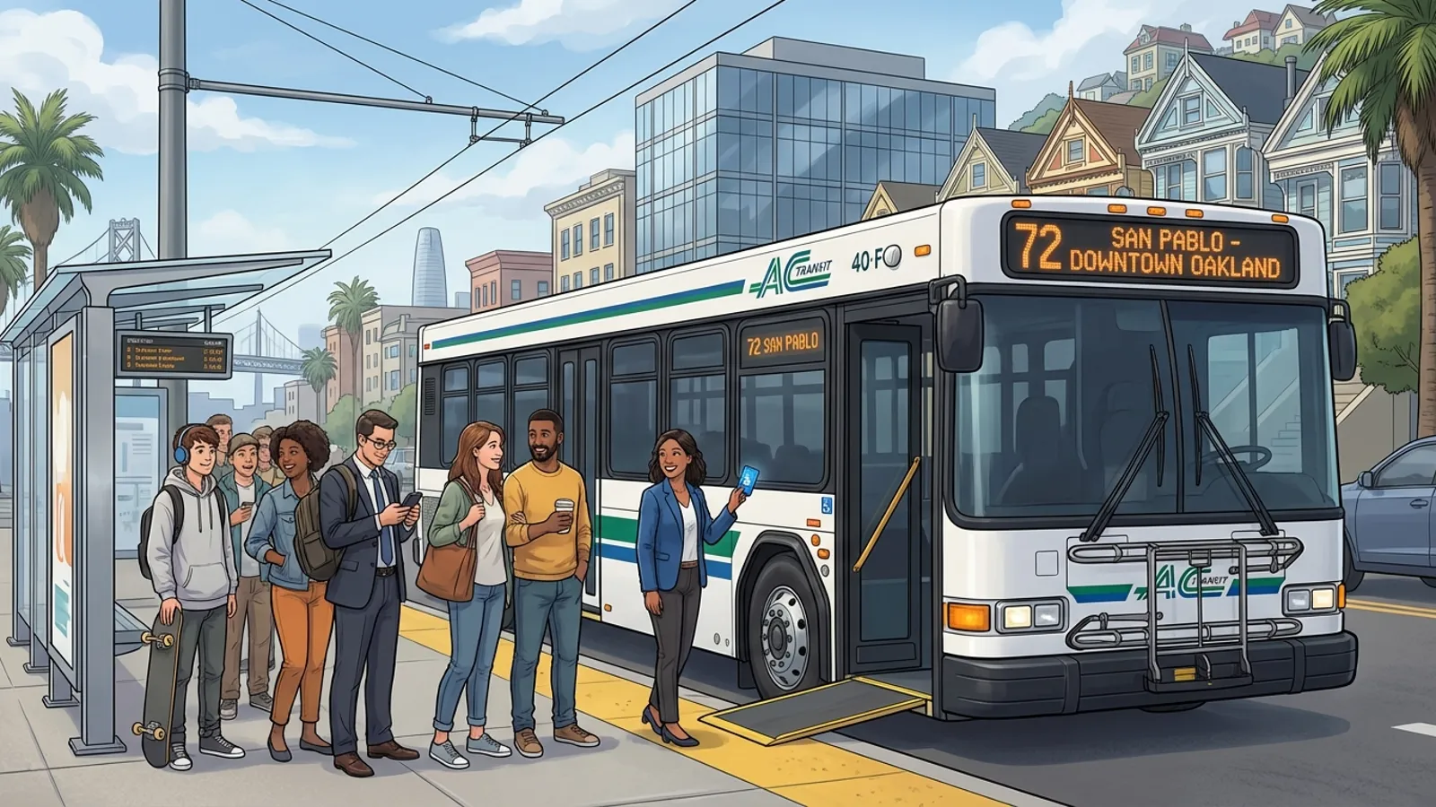 SF NL Line Buses Resume Full Service After Fire