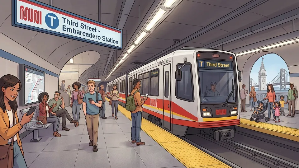 SF T Third Line Back on Track After Brief Delay