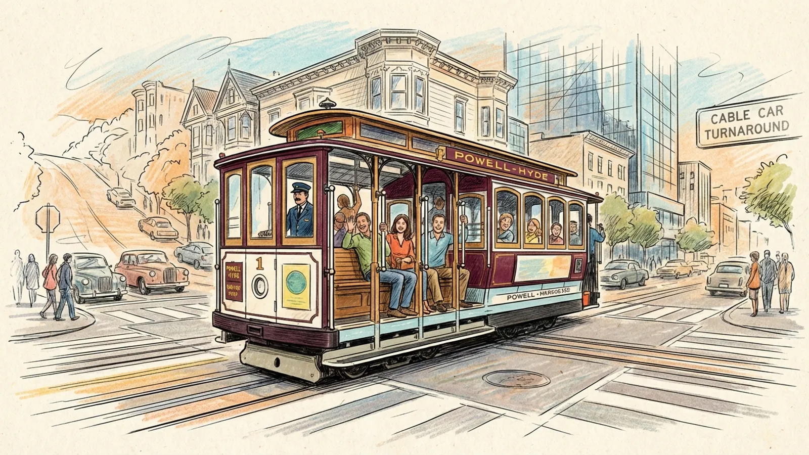 SF Cable Car Stalls, Safety Check Restores Service
