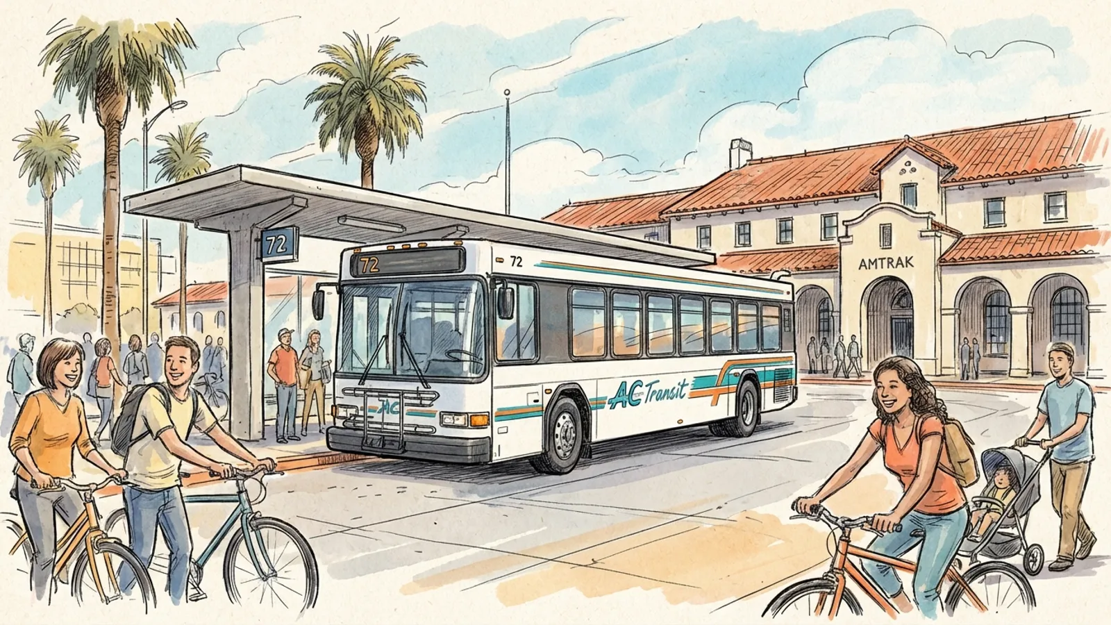 SF Bay Transit Adapts Service at Key Oakland Hub