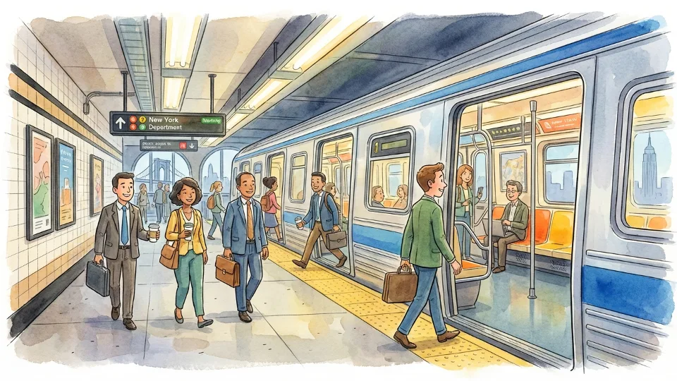 NYC Riders Help Keep Transit Moving Smoothly