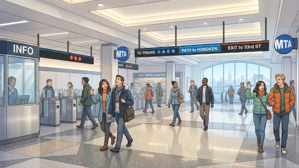 NYC Concourse Nightly Cleaning Boosts Safety