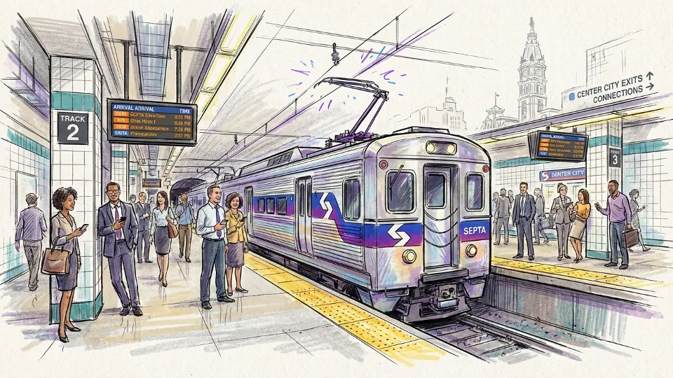 Philadelphia Commuters Adapt as SEPTA Works Through Delay