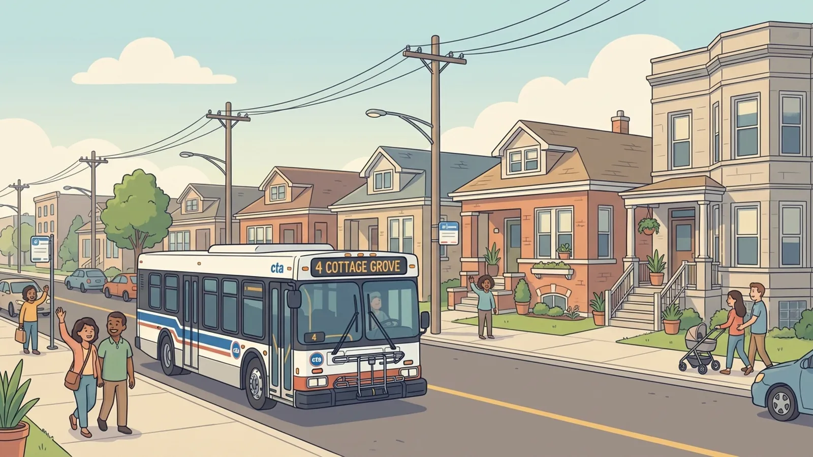 Chicago Route 75 Detours — Service Adapts to Blockage