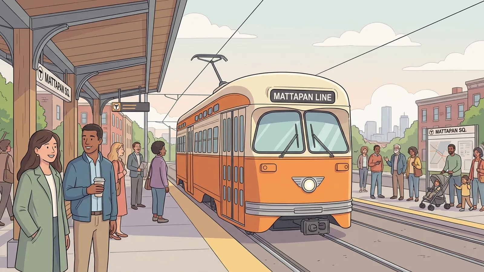Boston's Historic Mattapan Line Back on Track