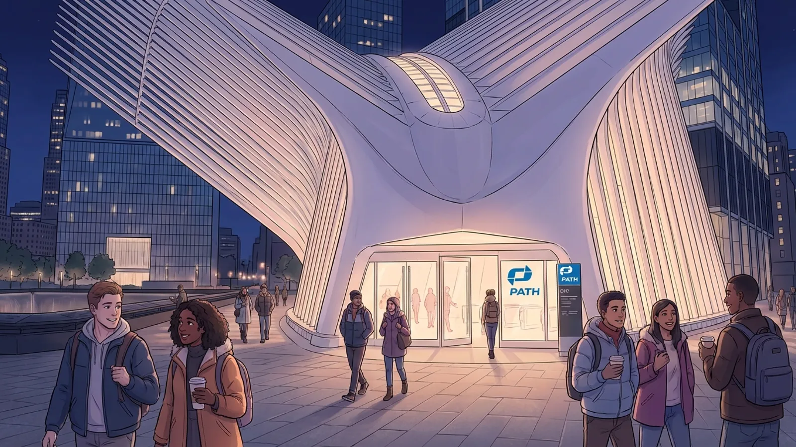 NYC's WTC Oculus Streamlines Overnight Access
