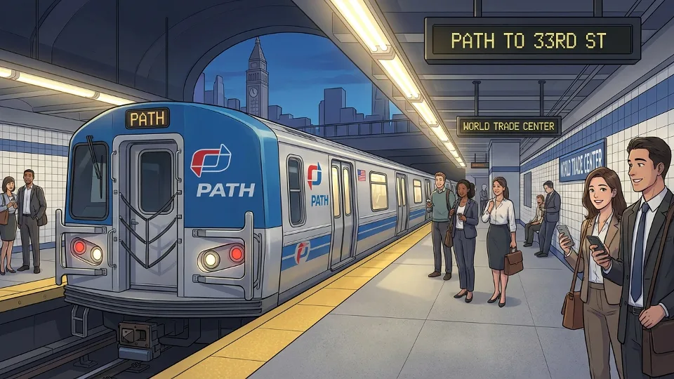 NYC PATH Stations Go 24/7 for New Year's Week
