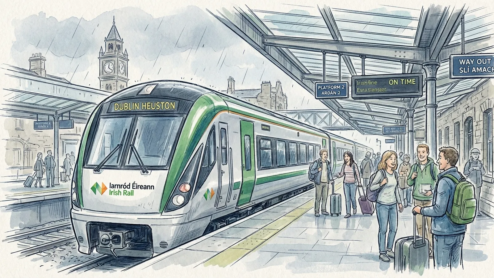 Ireland Rail Stoppage Disrupts Service — Recovery Underway