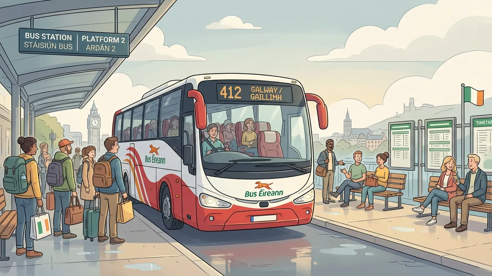 Ireland Bus Routes Disrupted — Real-Time Data Helps