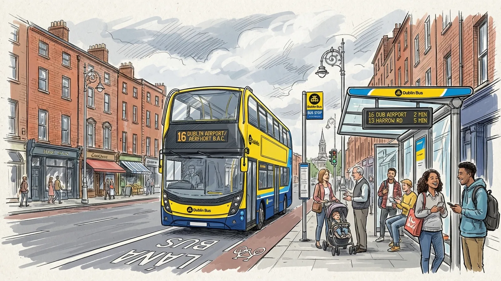 Ireland Route DB44 Diverts, Riders Adapt Wednesday