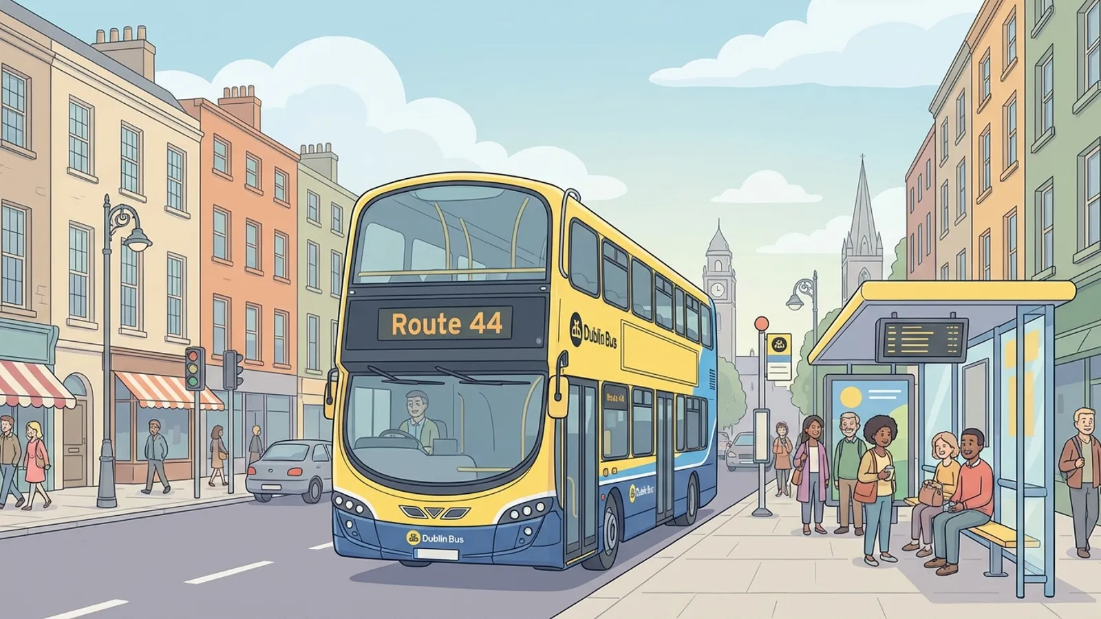 Dublin Route 44 Shifts — Real-Time Tools Keep Riders Moving