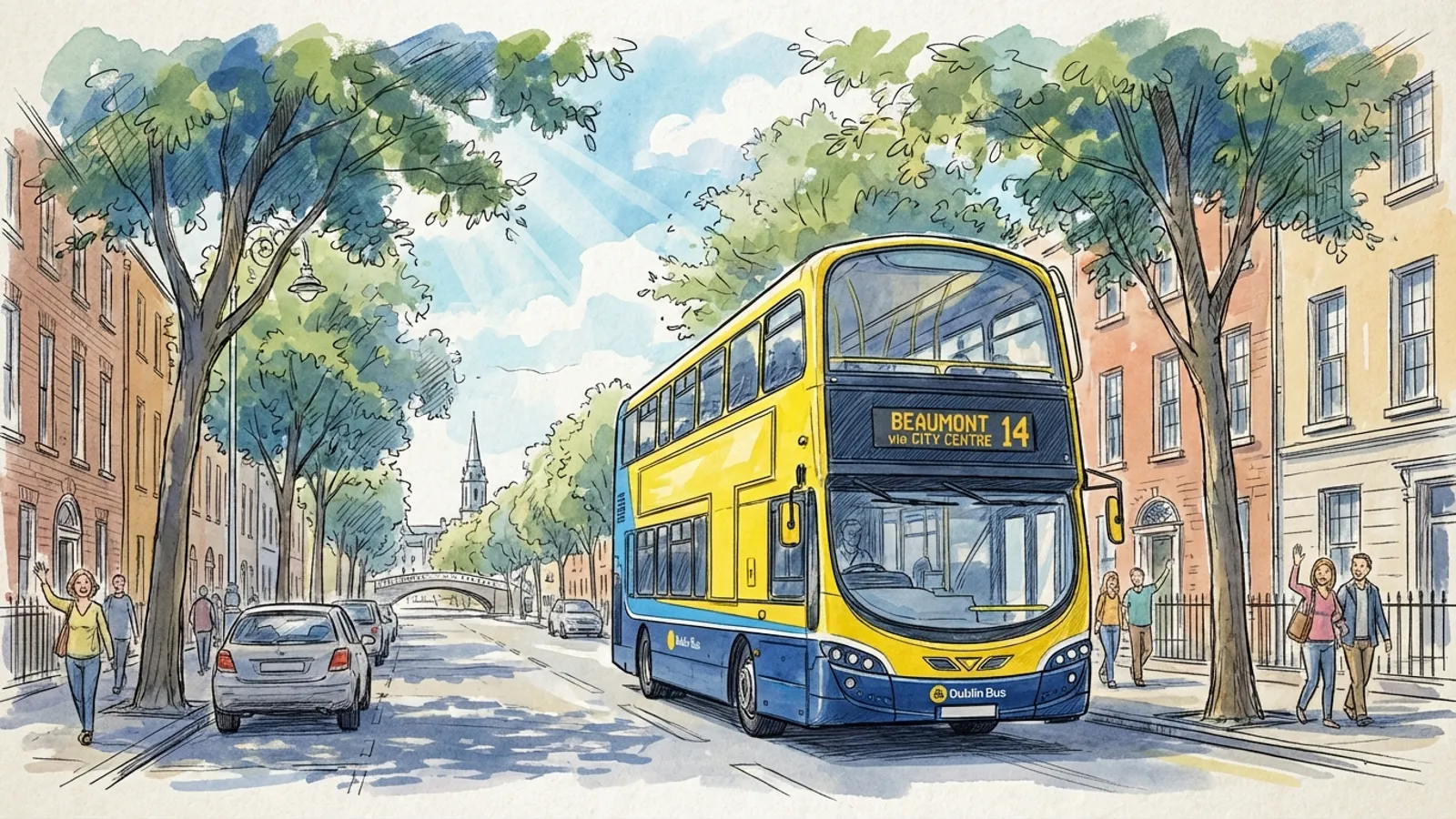 Dublin Bus Shares Scenic Route Views to Connect Riders