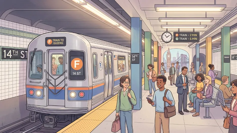 NYC 14th Street Station Back to Normal Service