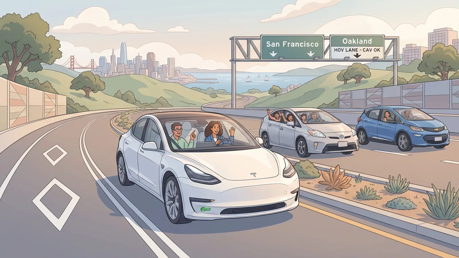 SF Bay Area HOV Program Faces Federal Decision