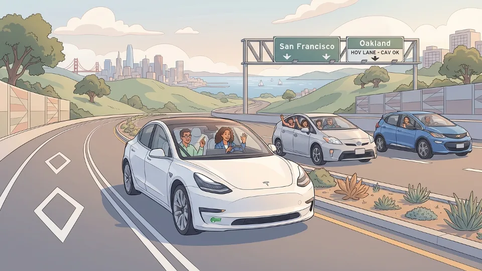 SF Bay Area HOV Program Faces Federal Decision