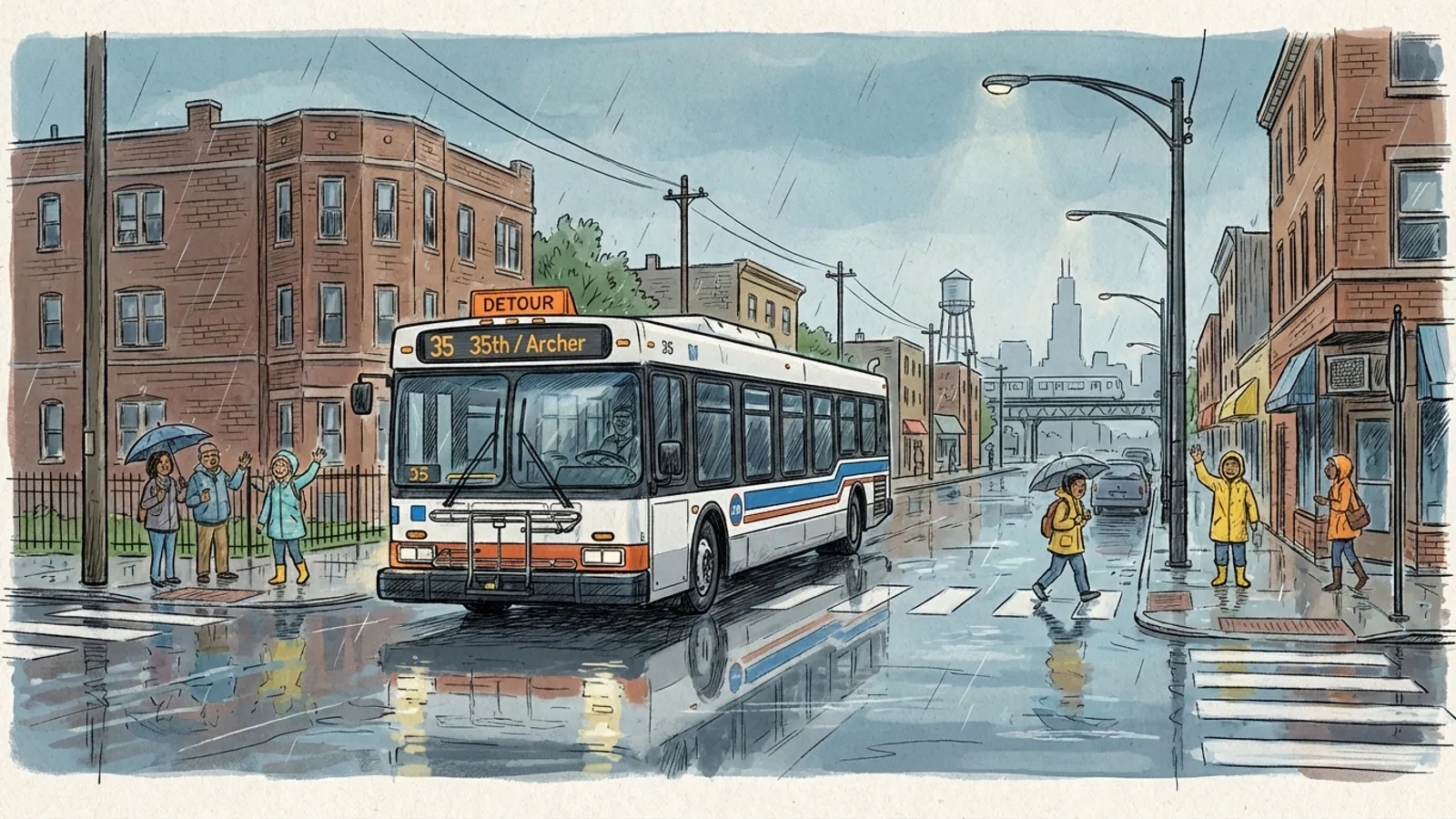 Chicago Route 79 Adapts to Flooding Conditions