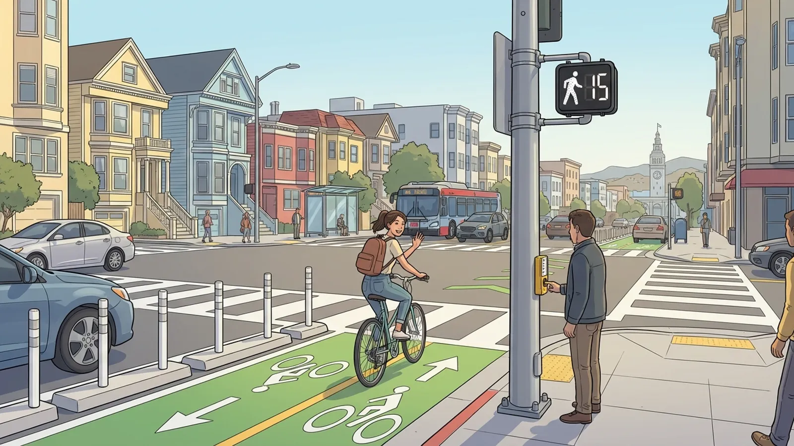 SF Traffic Deaths Drop 48% as Safety Efforts Pay Off