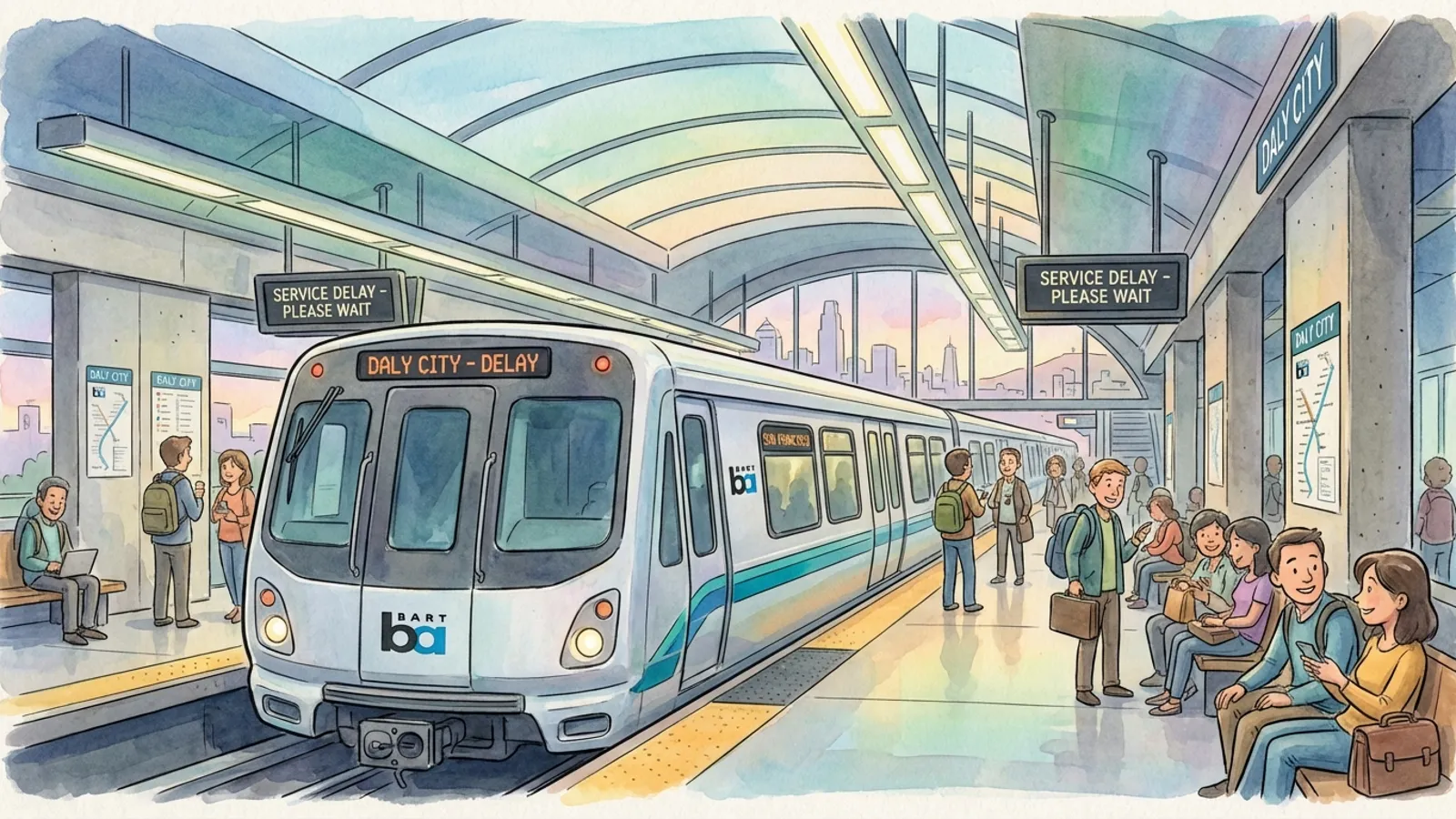 SF BART Crews Restore Service After Equipment Fix