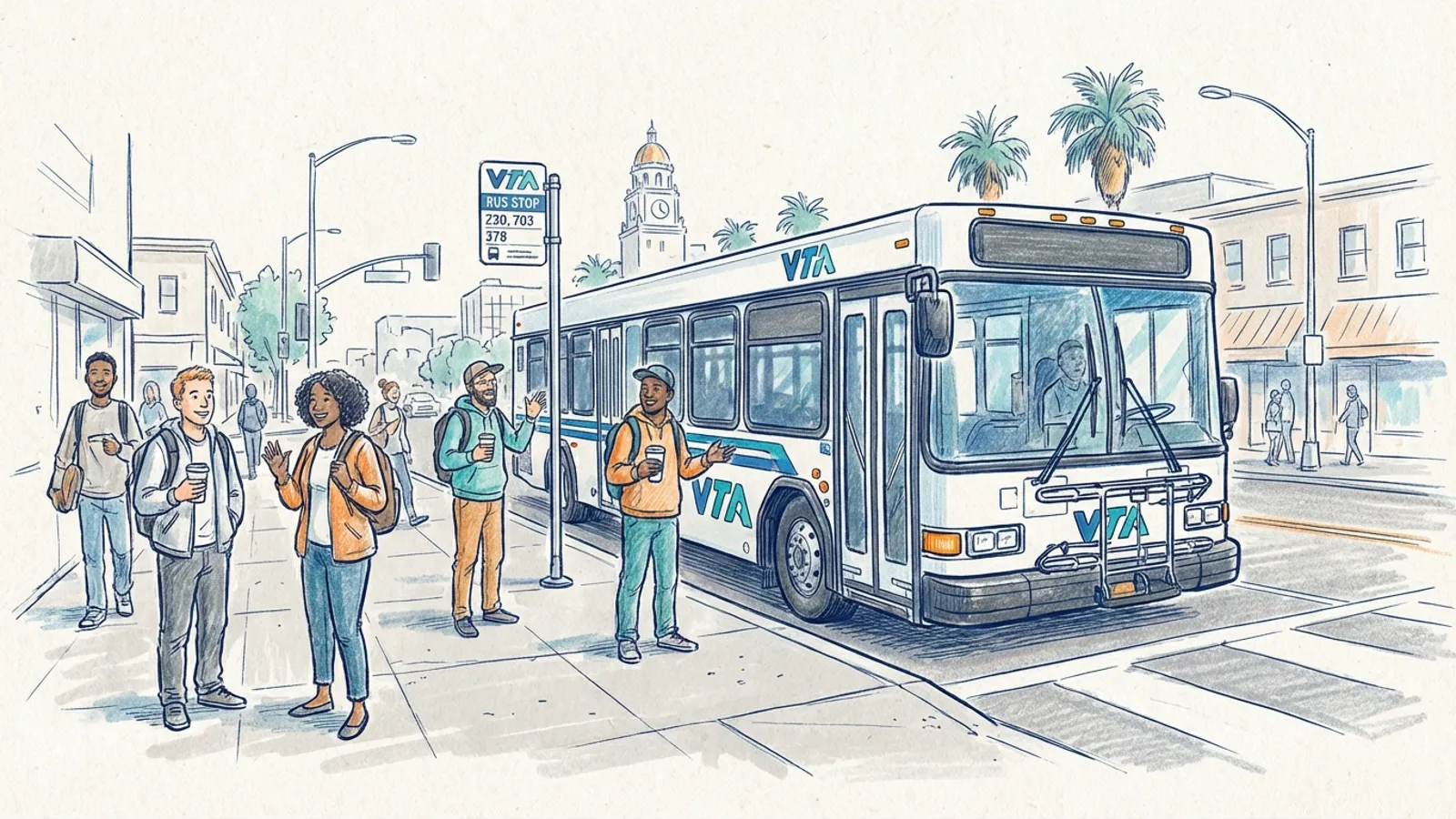 SF VTA Adapts 14th Street Stops Through Jan. 9