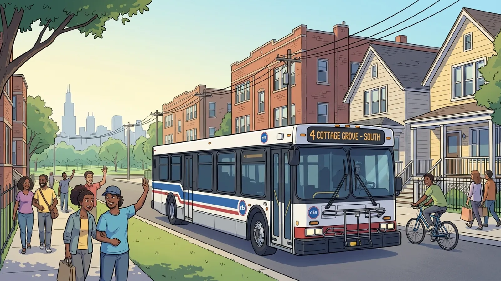 Chicago CTA Adapts Route 75 Service Amid Flooding