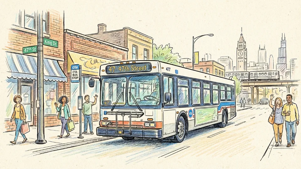 Chicago CTA Route 47 Adapts to Temporary Detour