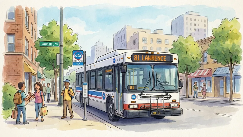 Chicago CTA Expands Route 81 Service Across North Side