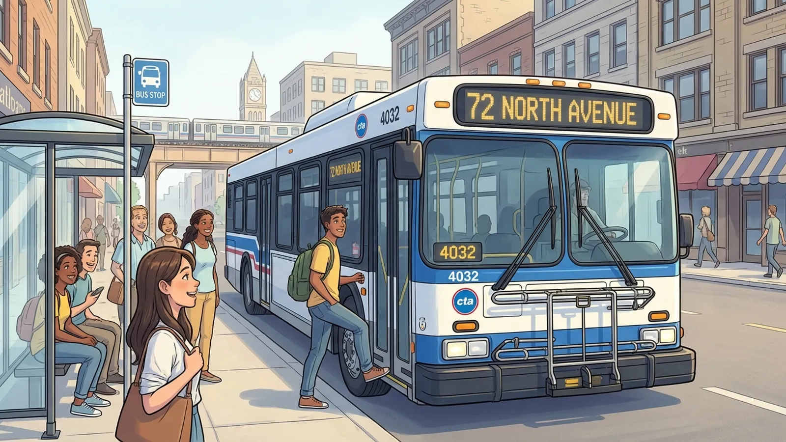 Chicago CTA Boosts Route 72 Service Frequency