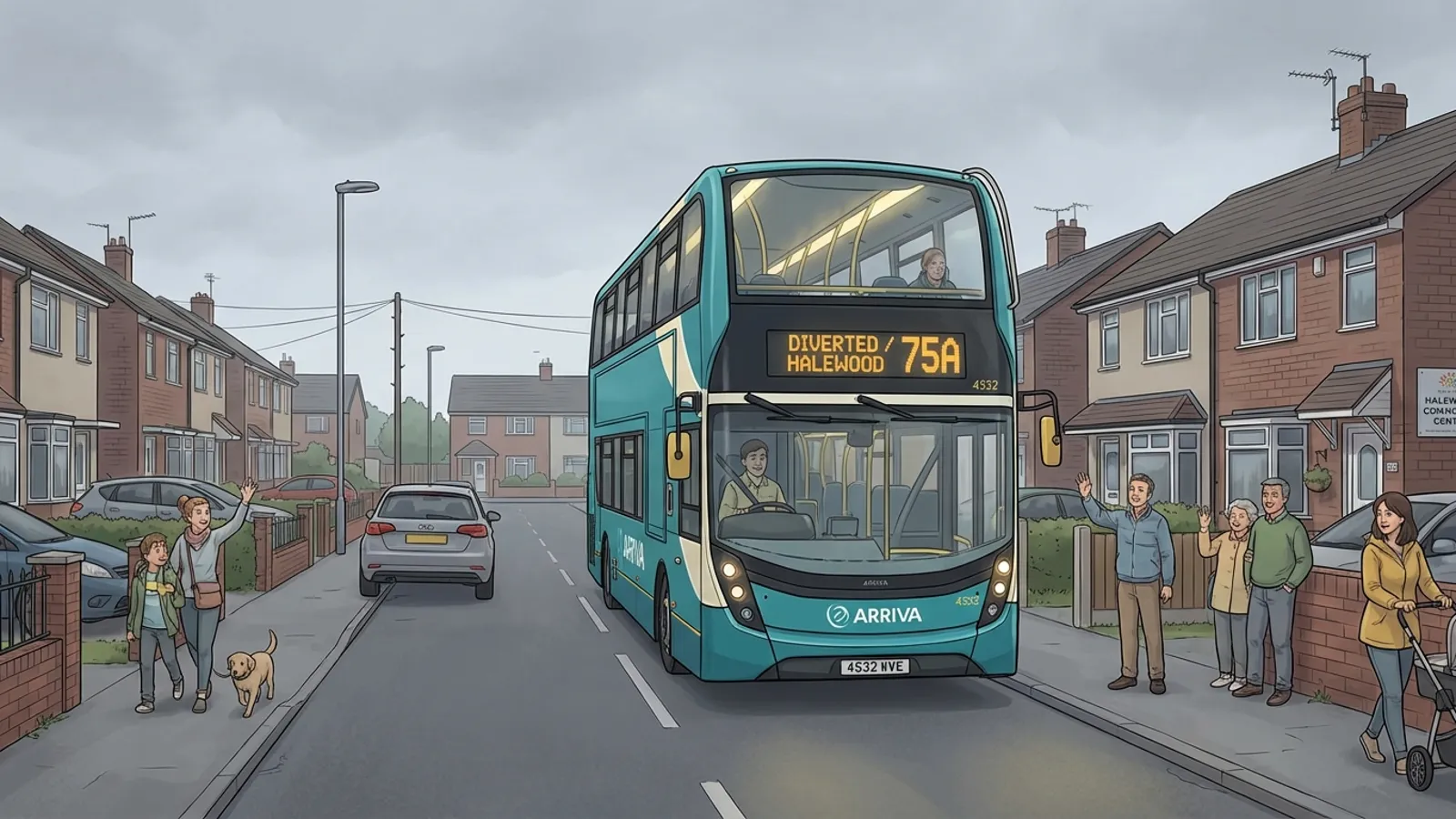 North West Routes Adapt for Halewood Roadworks