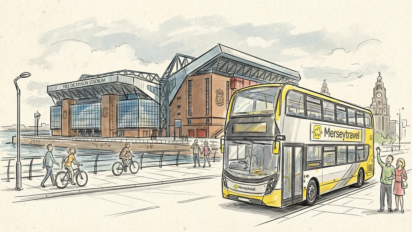 Merseytravel Guides Fans to Everton's New Stadium