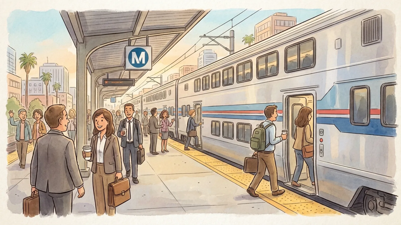 LA Metrolink Adapts Schedules to Meet Rider Needs