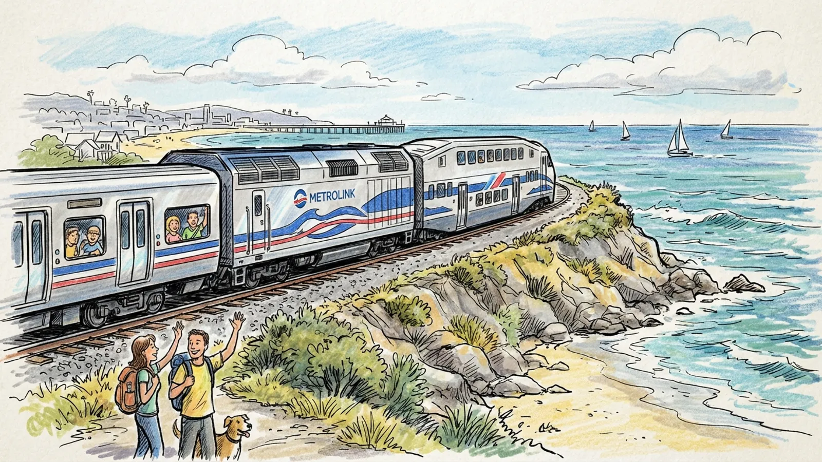 LA's Coastal Rail Gets $2.5M Climate Resilience Study