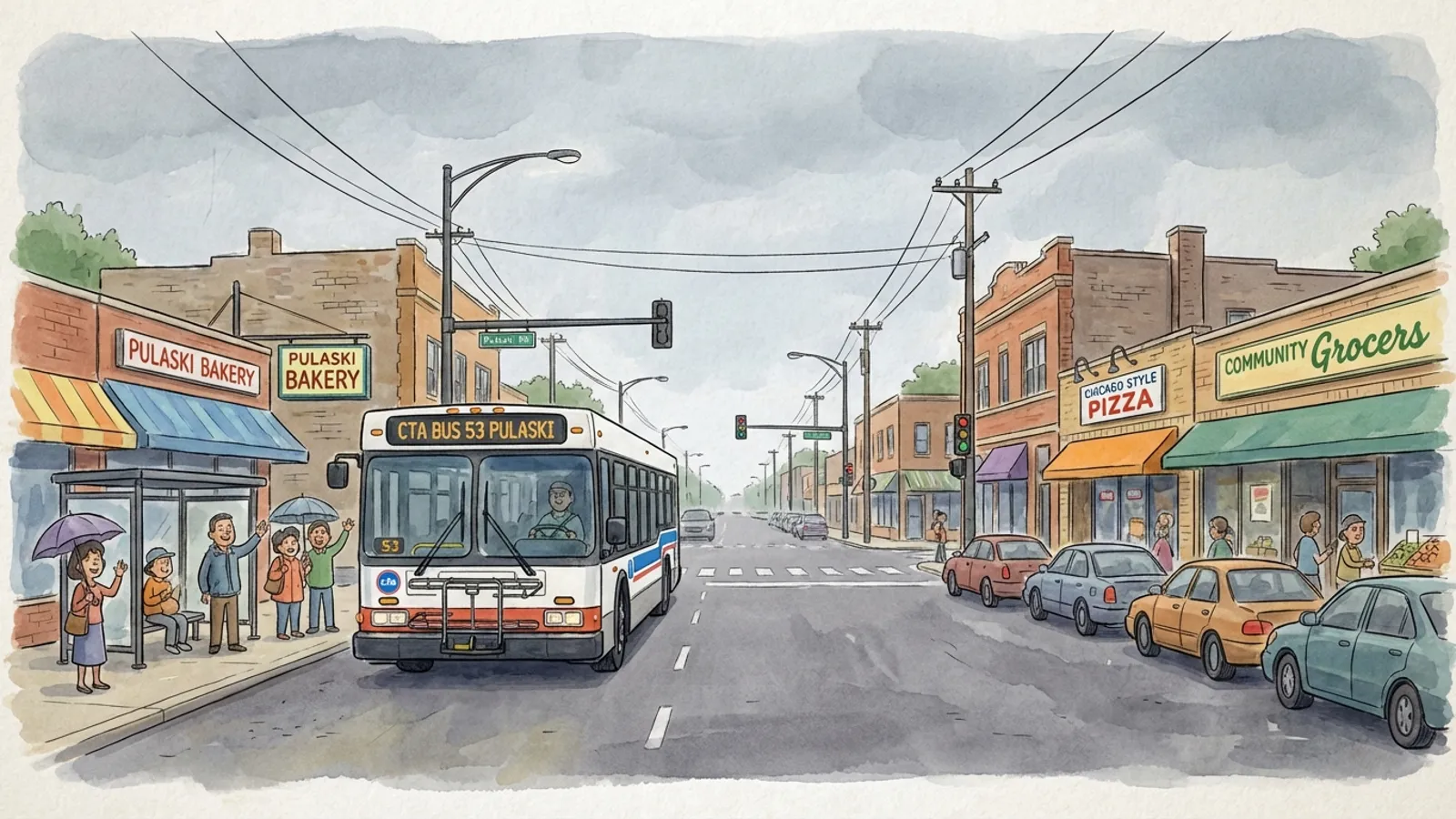 Chicago's #53 Bus Reroutes — Riders Adapt