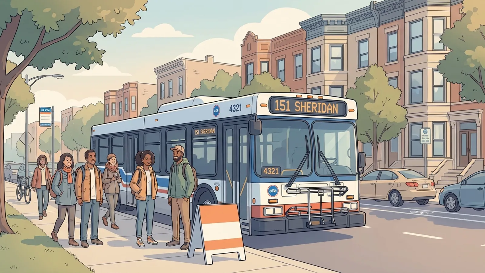 Chicago Route 22 Stops Shift — Service Adapts Near Diversey