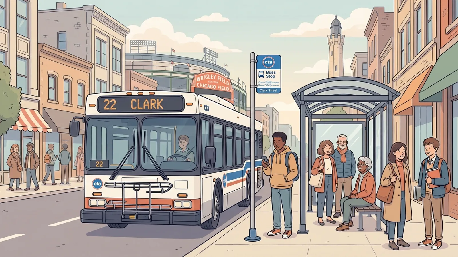 Chicago Route 22 Adapts With Temporary Stop Changes