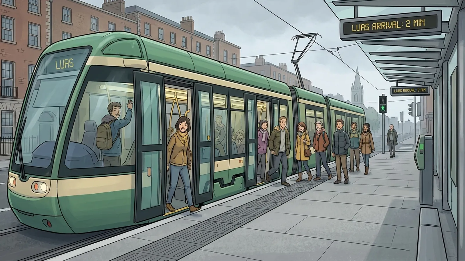 Ireland Trams Adapt Climate Systems for Better Rides