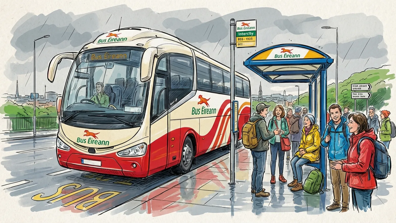 Ireland Route 490 Disrupted — Real-Time Data Helps