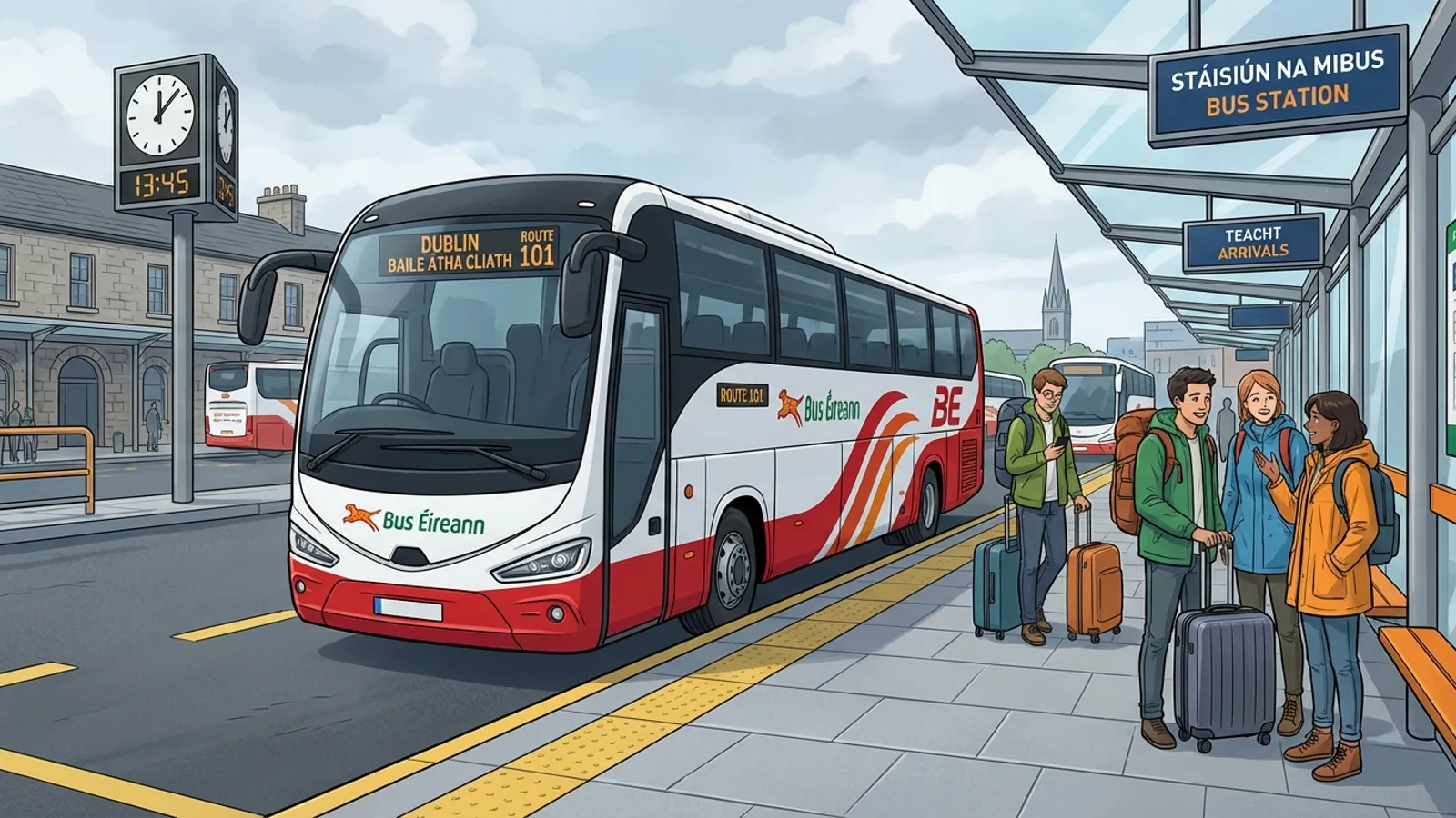 Bus Éireann Adapts Service Across 5 Ireland Routes