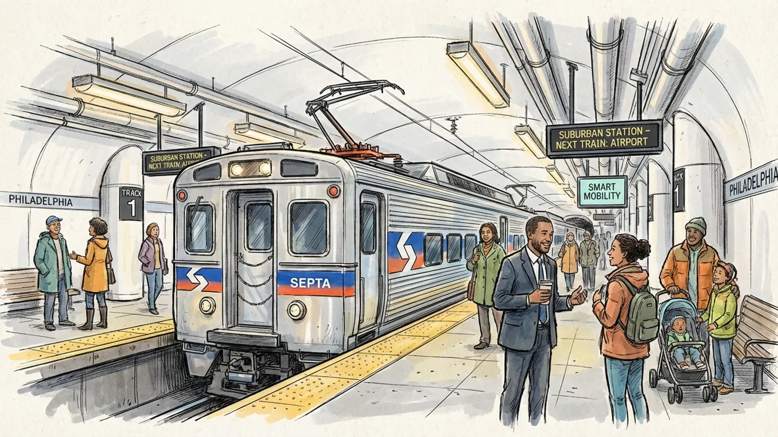 Philadelphia Train Delay Shows Real-Time Data at Work