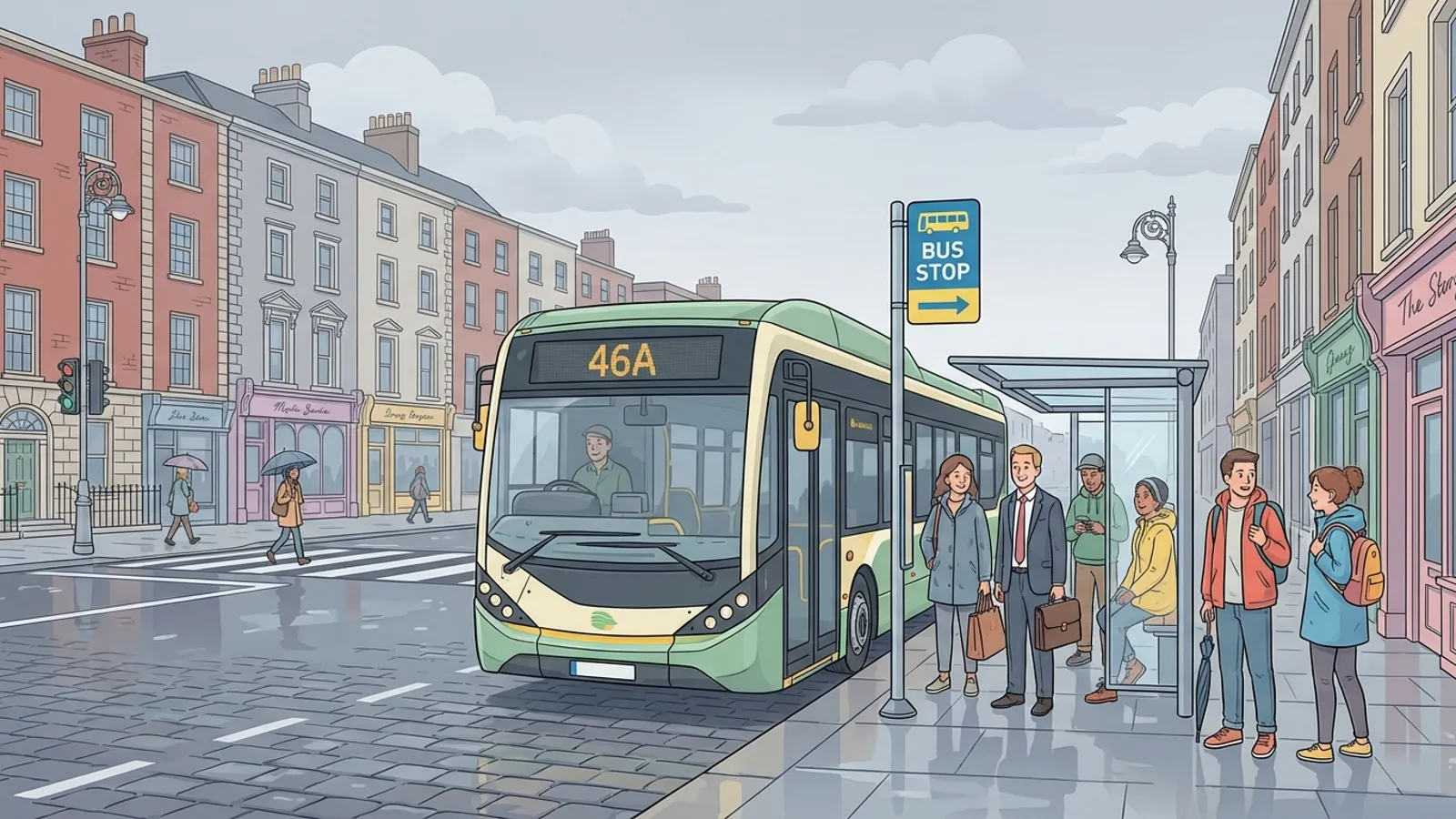 Ireland Bus Routes Adapt to Temporary Stop Closure